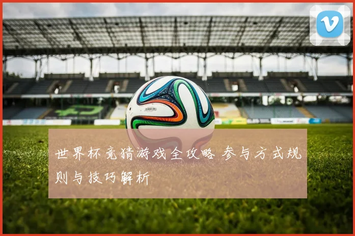 世界杯竞猜游戏全攻略 参与方式规则与技巧解析
